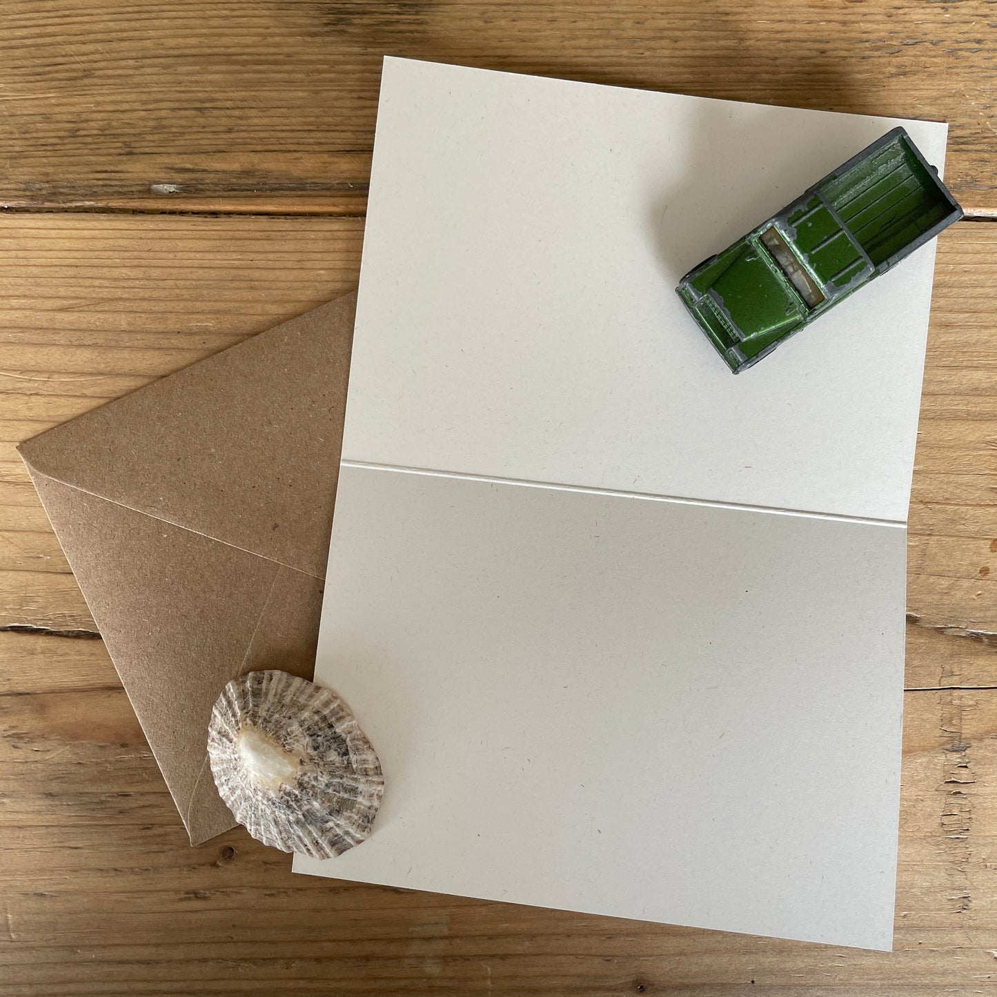 Winter Land Rover Christmas card