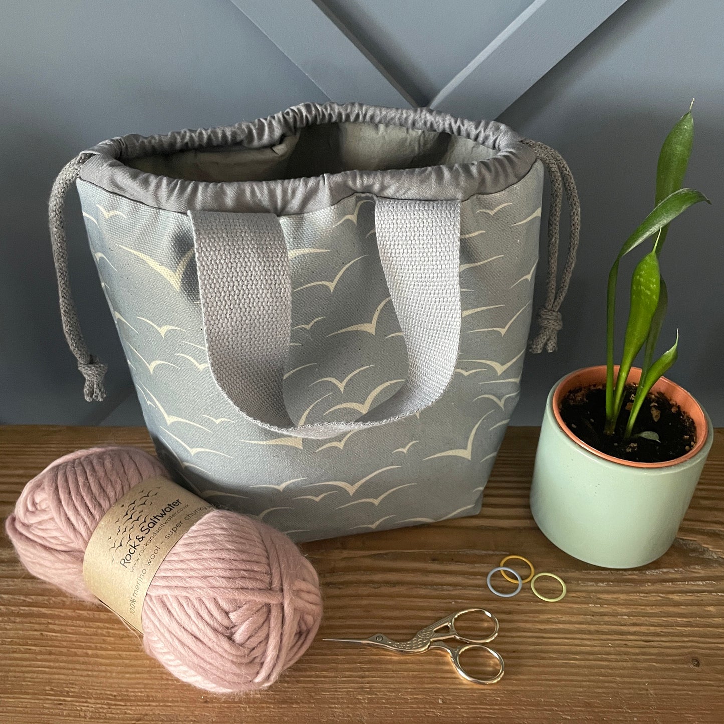 Seagulls project bag