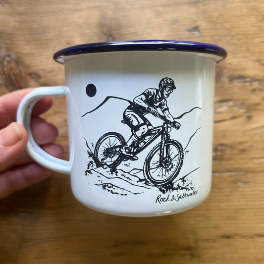 Slight seconds enamel mugs