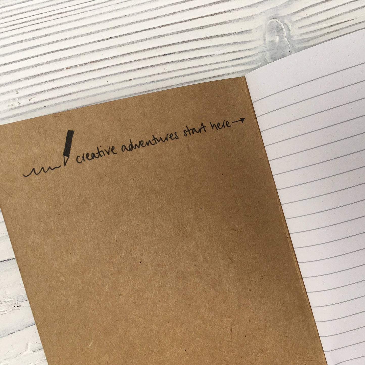 Individual A6 notebooks | clouds, seagulls and paint illustrations