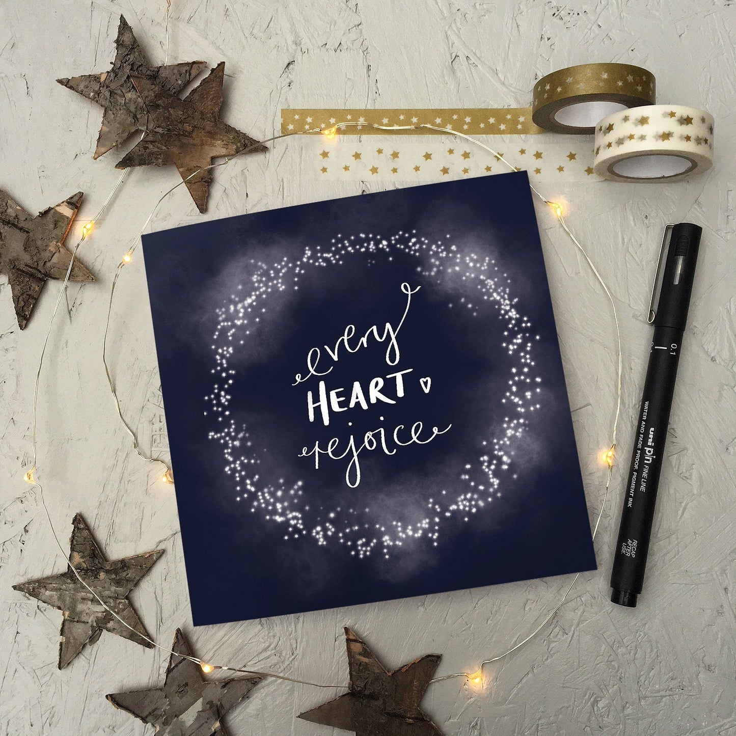 Christmas cards pack of 4