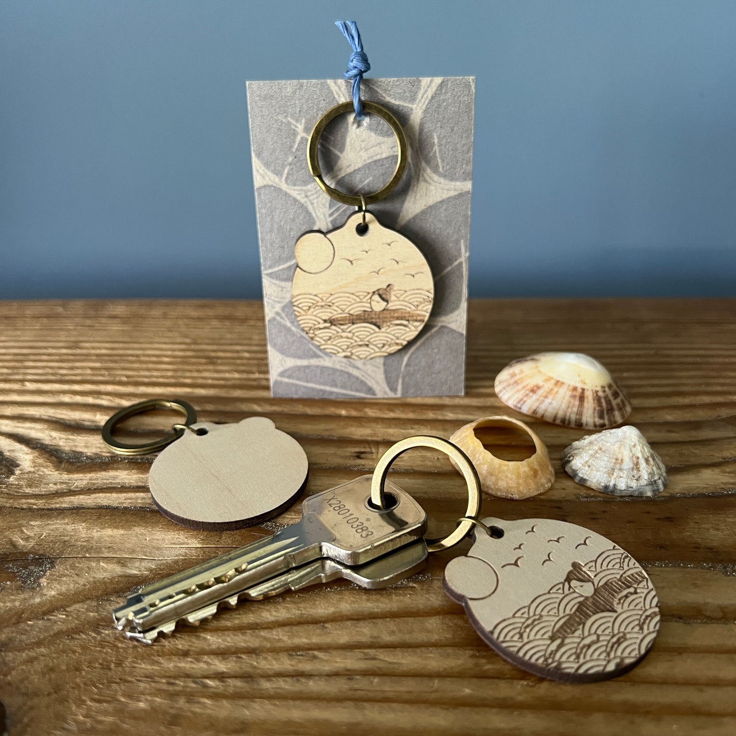 Wild swims key ring