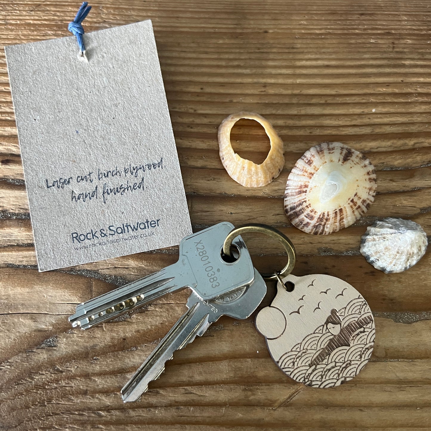 Wild swims key ring