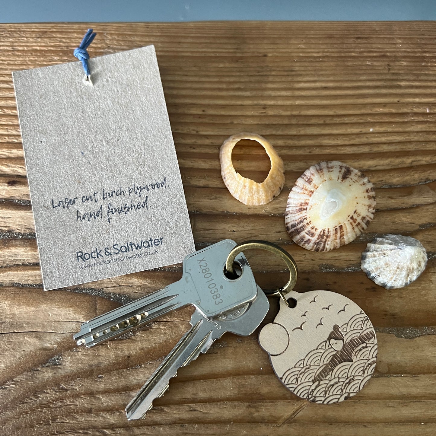 Wild swims key ring