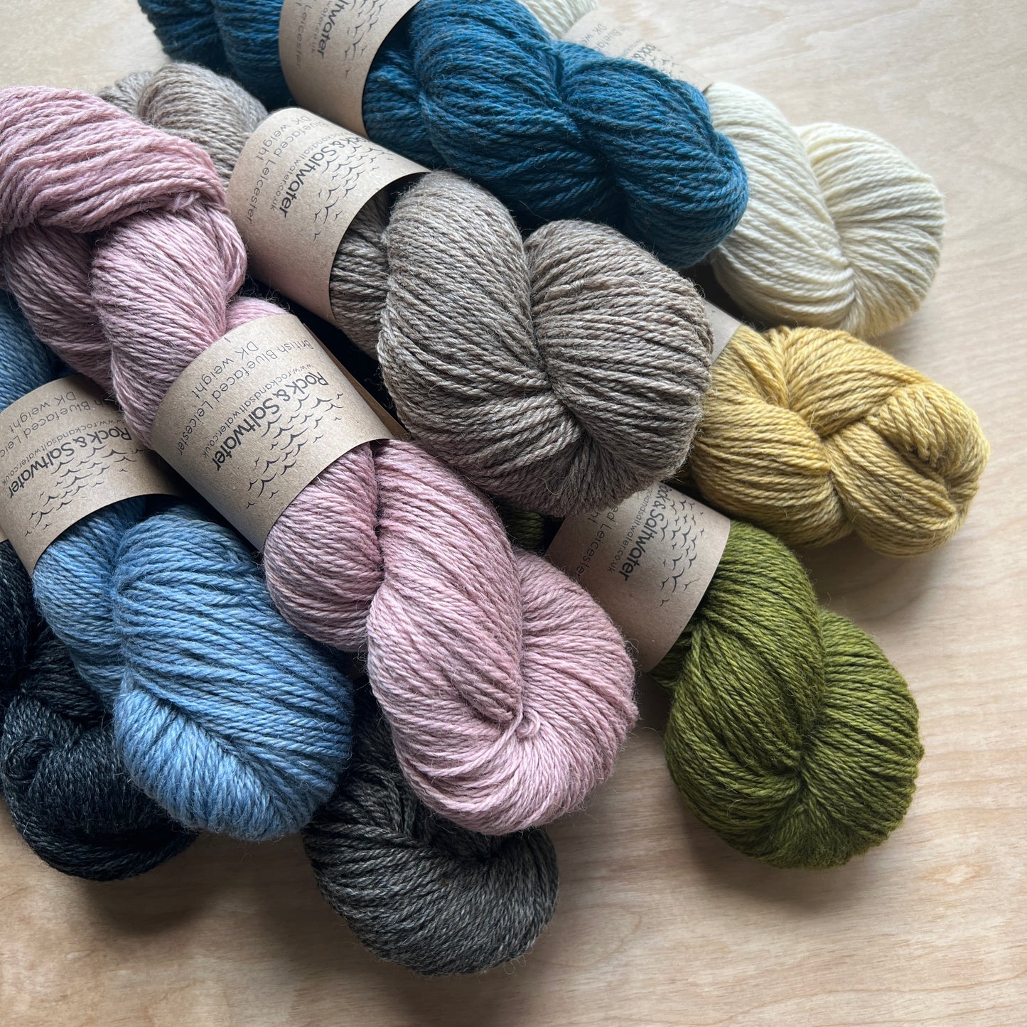 British Blue Faced Leicester DK weight yarn | 100g skeins