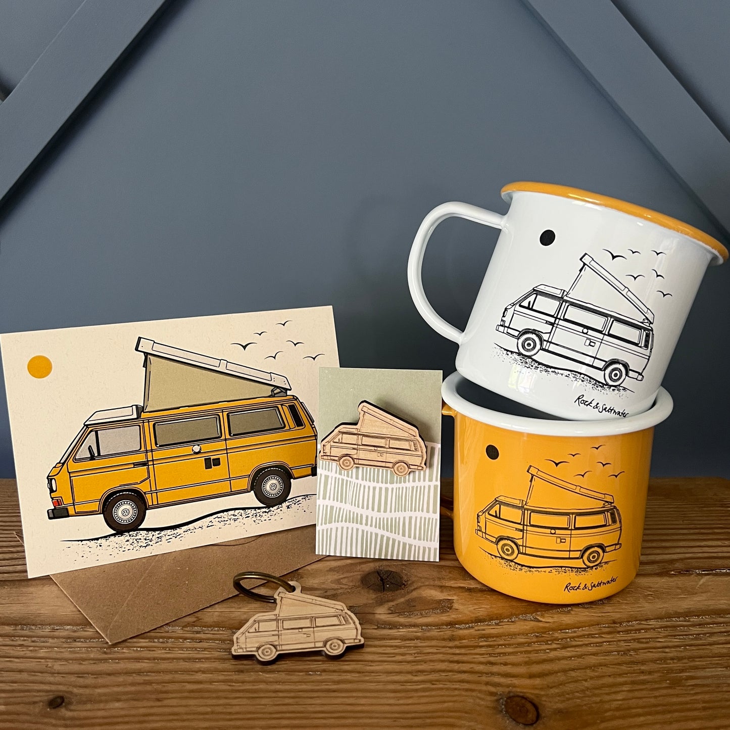 Camper van greetings card