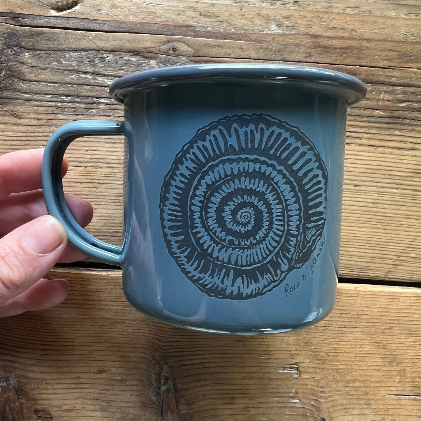 Slight seconds enamel mugs