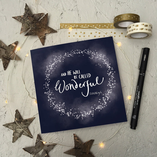 Christmas cards pack of 4